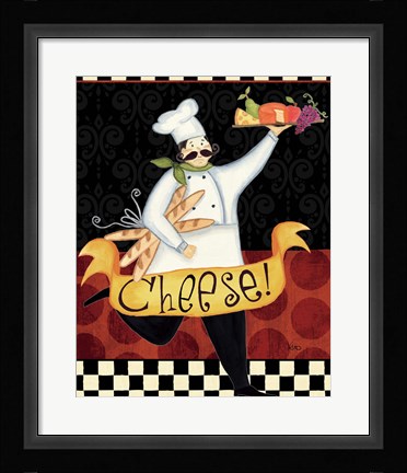 Framed Bon Appetit IV Print