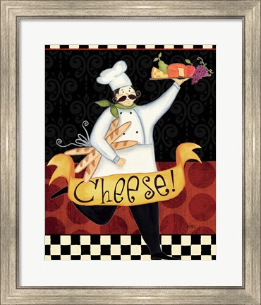 Framed Bon Appetit IV Print