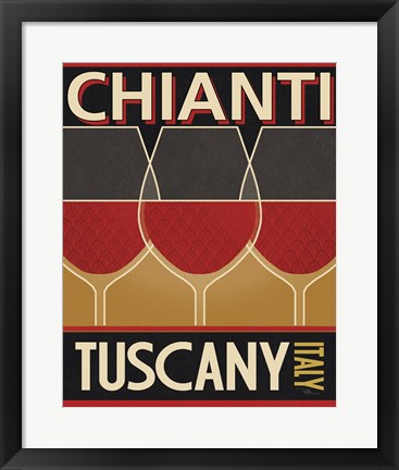 Framed Chianti Print