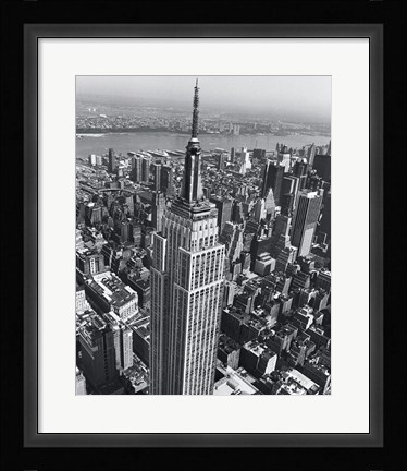 Framed Empire State Building 1 Print