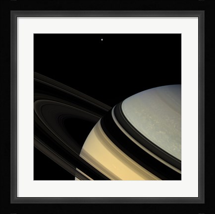 Framed Saturn Print