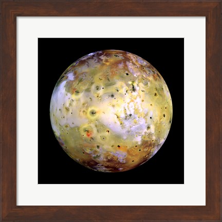 Framed Jupiter&#39;s Moon Lo II Print