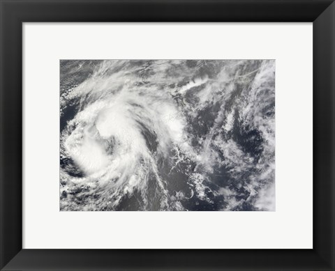 Framed Tropical Storm Josephine Print
