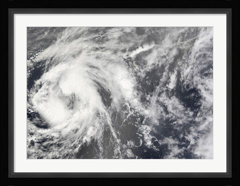 Framed Tropical Storm Josephine Print