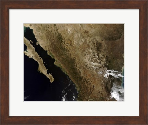 Framed Northern Mexico Print