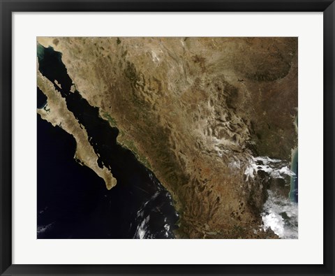 Framed Northern Mexico Print