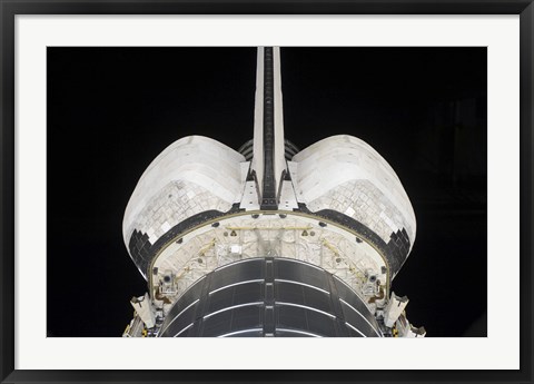 Framed Aft Portion of the Space Shuttle Endeavour Print