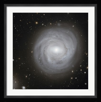 Framed Spiral Galaxy NGC 4921 Print