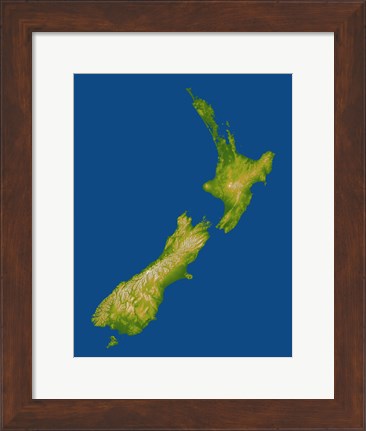 Framed New Zealand Print