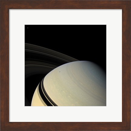 Framed Saturn Print