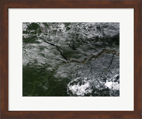 Framed Brazilian Amazon River Print