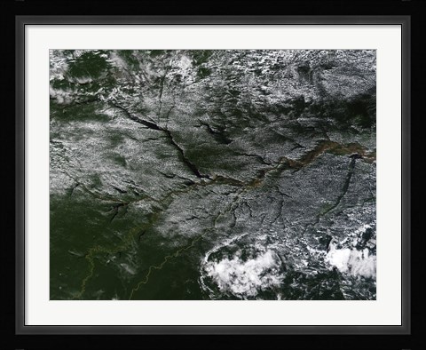 Framed Brazilian Amazon River Print
