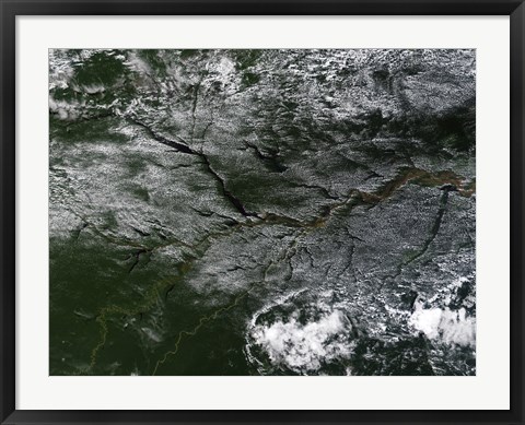 Framed Brazilian Amazon River Print