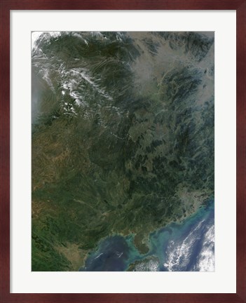 Framed Southeastern China Print