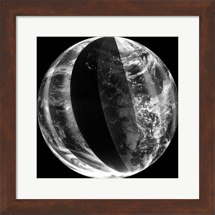 Framed Lunar Eclipse Print