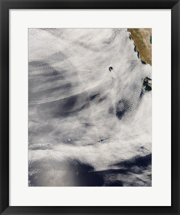 Framed Guadalupe Island, off the Coast of Mexico&#39;s Baja Peninsula Print