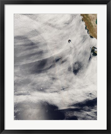 Framed Guadalupe Island, off the Coast of Mexico&#39;s Baja Peninsula Print
