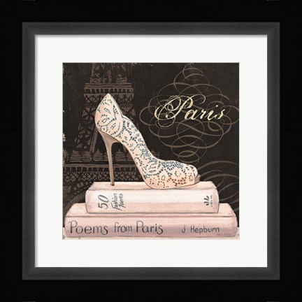 Framed City Style Square I Print