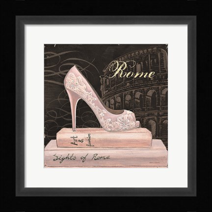 Framed City Style Square III Print