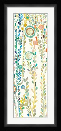 Framed Under the Rain Panel I White Print