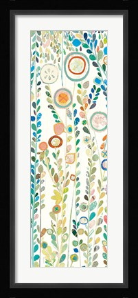 Framed Under the Rain Panel II White Print