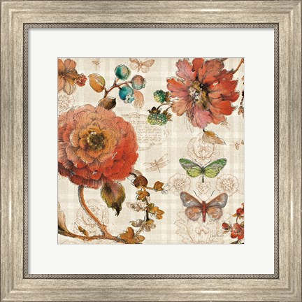 Framed French Country IV Print