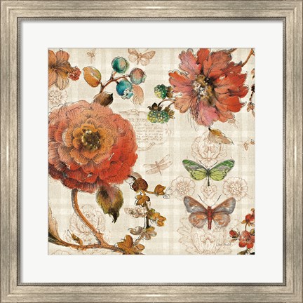 Framed French Country IV Print