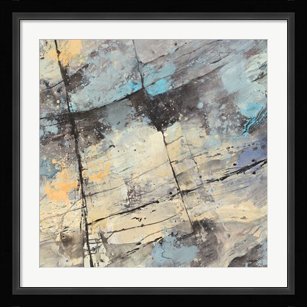 Framed Rocks Crop Print