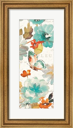 Framed Natures Palette Panel I Print
