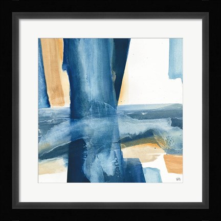 Framed Indigo V Print