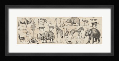 Framed Wild Africa Print