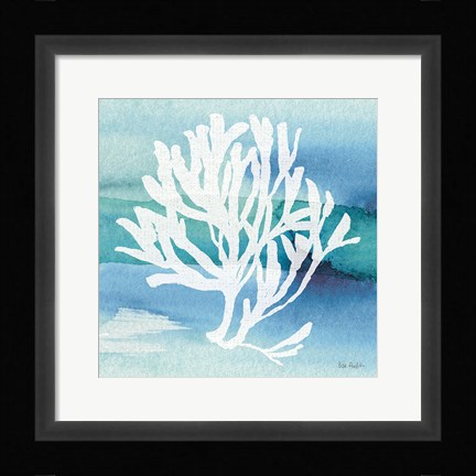 Framed Sea Life Coral I Print
