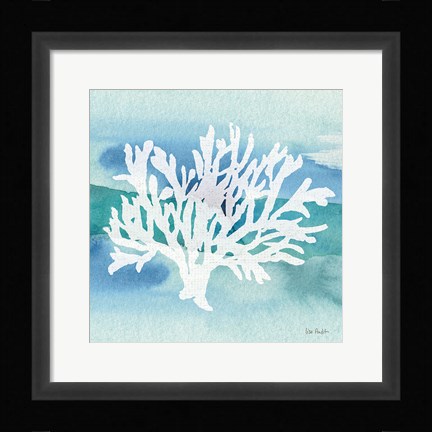 Framed Sea Life Coral II Print