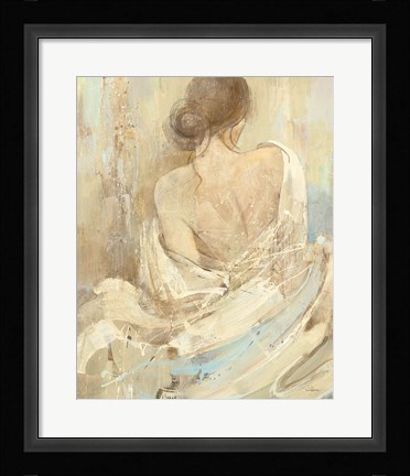 Framed Abstract Figure Study I Print