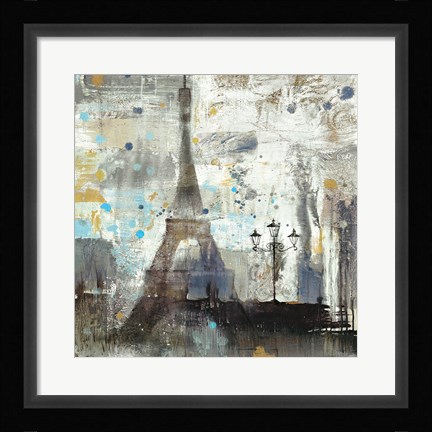 Framed Eiffel Tower Neutral Print