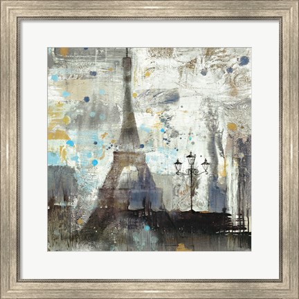 Framed Eiffel Tower Neutral Print
