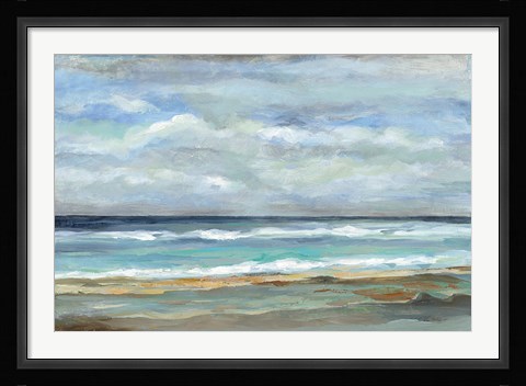 Framed Seashore Print