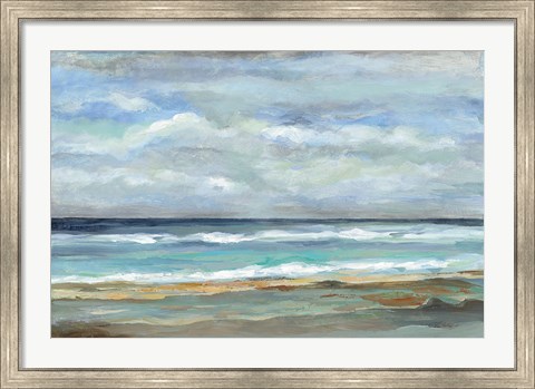 Framed Seashore Print
