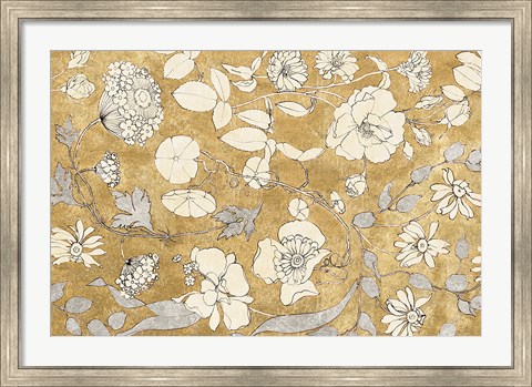 Framed Floral Joy II Print