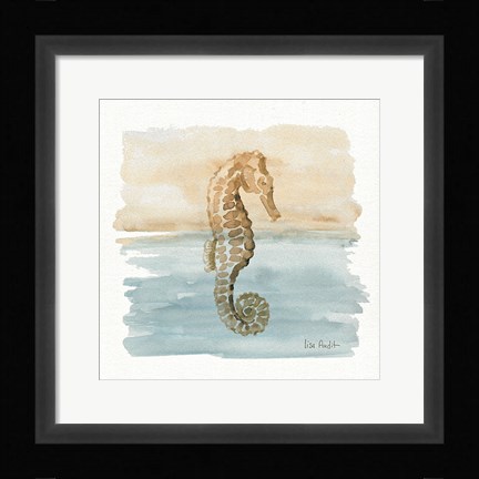 Framed Sand and Sea III Print