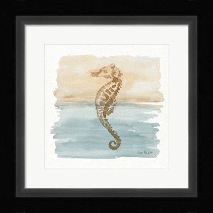 Framed Sand and Sea IV Print