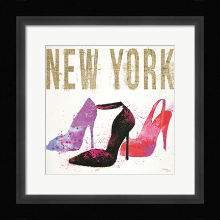 Framed Moda Splash II Light Print