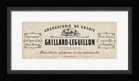 Framed Animal Bill of Sales I Print