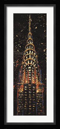 Framed Cities at Night II Print