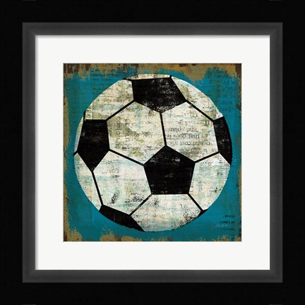 Framed Ball IV Print