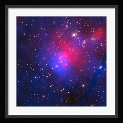 Framed Pandora's Cluster - Abell 2744 Print