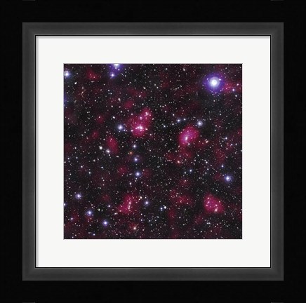 Framed Dark Matter Distribution in Supercluster Abell 901/902 Print