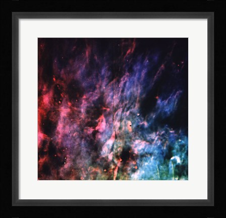 Framed Window-Curtain Structure of the Orion Nebula Print