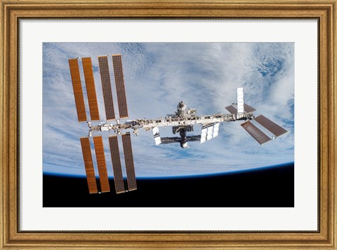 Framed International Space Station 5 Print