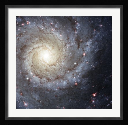 Framed Spiral Galaxy M74 Print